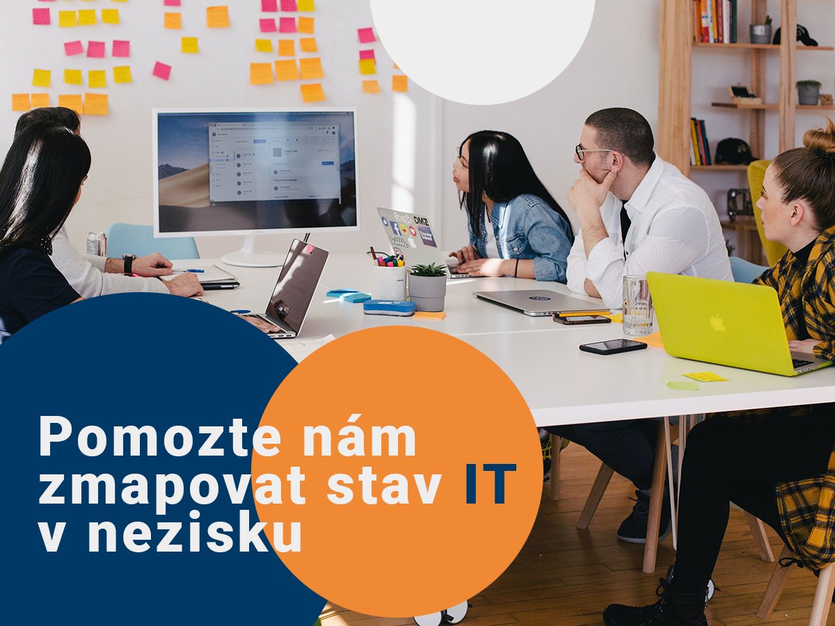 Jaký je stav IT v českém nezisku? Vyplňte dotazník a pomozte ho tak zmapovat