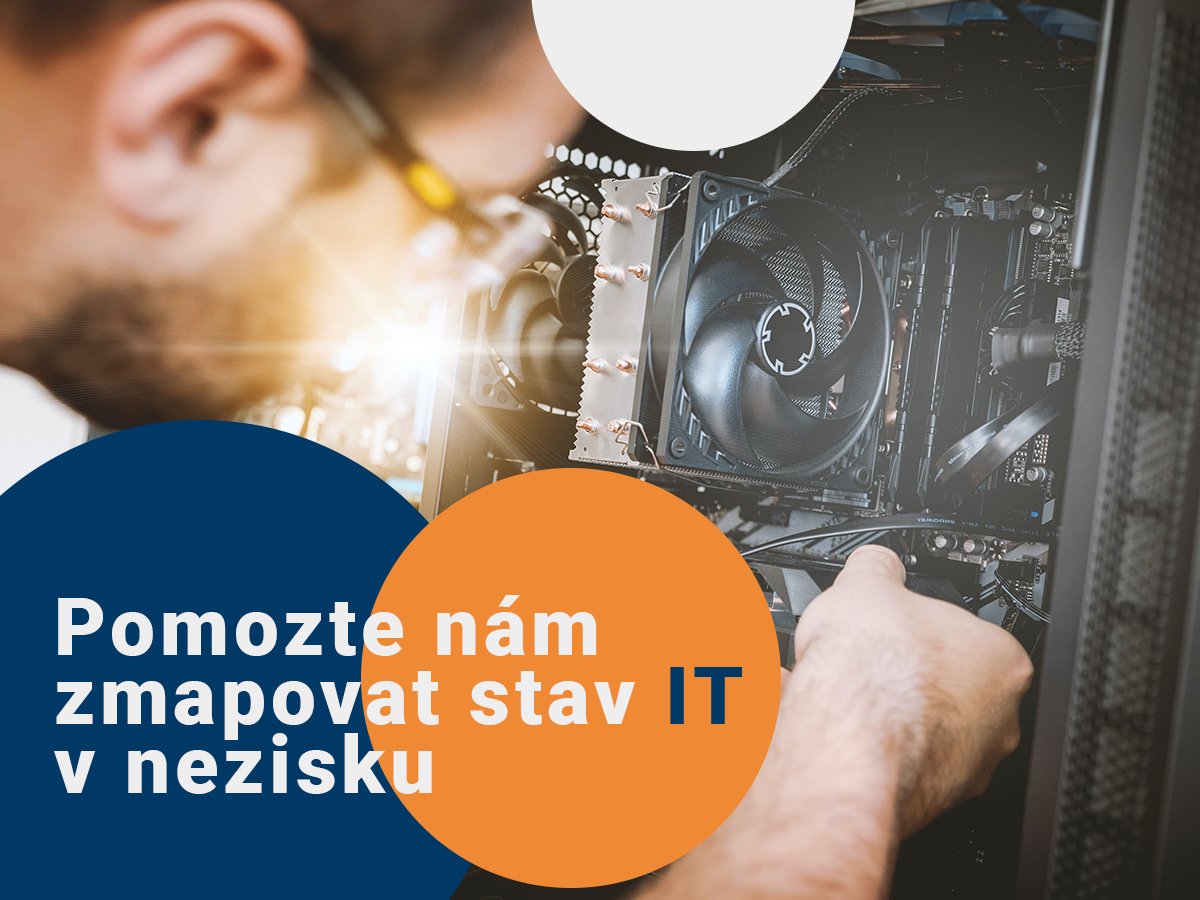 Jaký je stav IT v českém nezisku? Vyplňte dotazník a pomozte ho tak zmapovat
