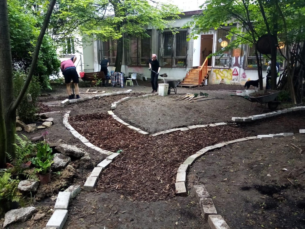 Navštivte komunitní zahradu pro ženy bez domova. Díky sbírce se dočkala revitalizace