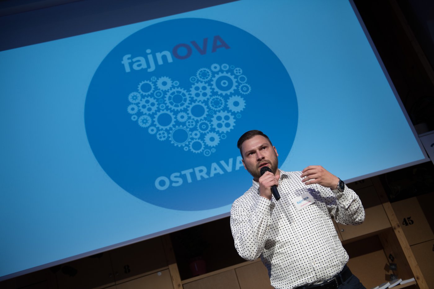 Ondřej Dostál z fajnOVé Ostravy. Foto: Petr Novák, BEEHOUSE