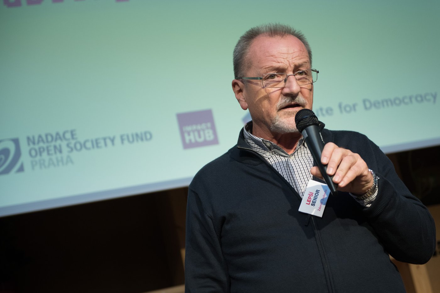 Zdeněk Svoboda o tom, jak být lepším seniorem. Foto: Petr Novák, BEEHOUSE