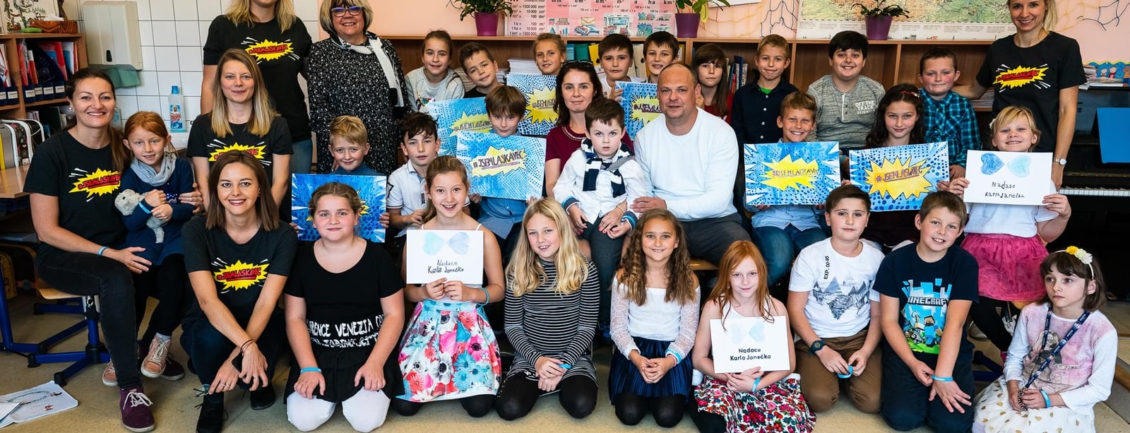 #jsemlaskavec: Happening pro školáky na oslavu Světového dne laskavosti