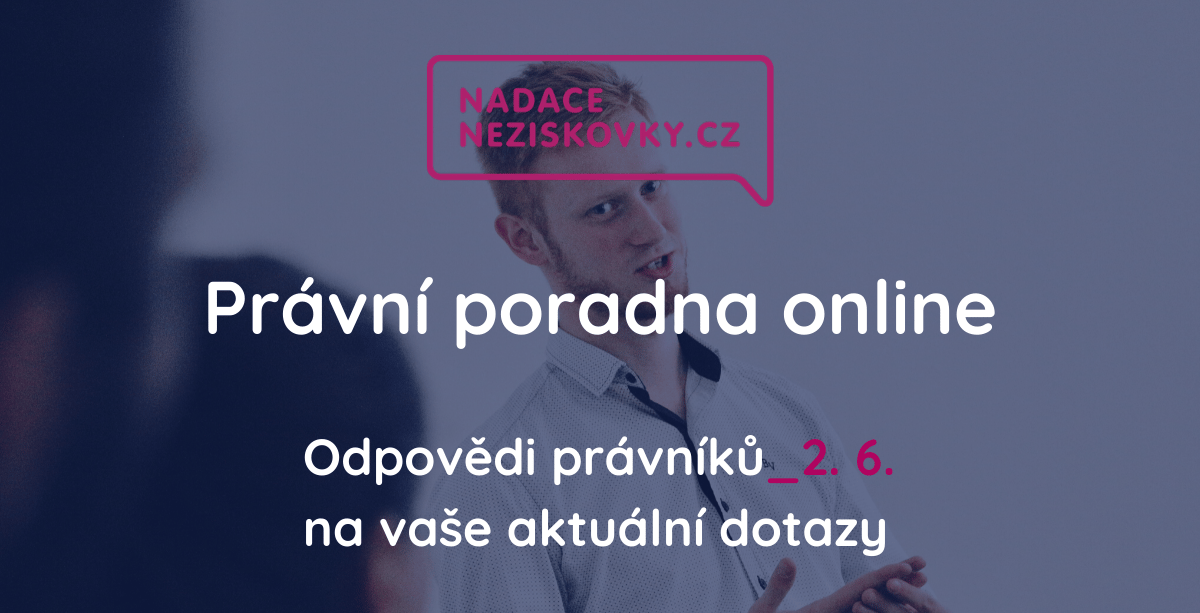 Právní poradna pro neziskovky otevřena