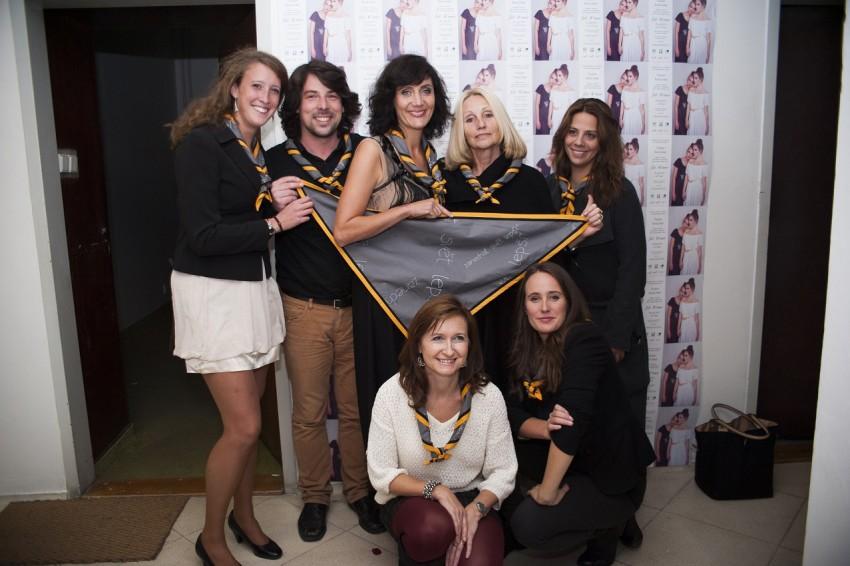 Miloš Říha na vernisáži fotografií Olgy Špátové - jedné z mnoha akcí, které již ve Skautském institutu proběhly. Foto: Archiv Junáka