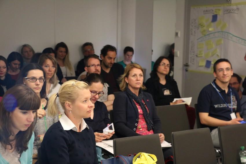 Řečníci provedli přítomné čtyřmi tematickými bloky, které kopírovaly cestu k úspěšné neziskovce. Foto: Nadace Neziskovky.cz