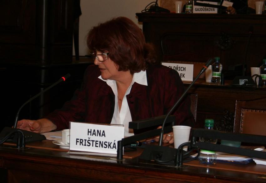 Hana Frištenská nabídla pohled do zákulisí pracovní skupiny pro velká data. Foto: Archiv Hany Frištenské